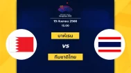 bahrain vs thailand 19 9 2023