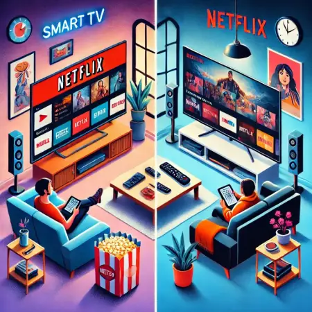 The-difference-between-watching-Netflix-on-smart-TVs-and-mobile-device